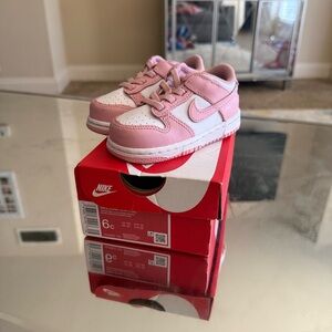 Pink Nike Dunk Low